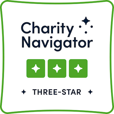 Charity Navigator 3 Star Rating